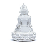 Estatuilla de Buda con Campanilla y Dorje Blanco