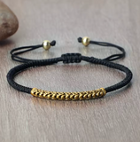 Pulsera Budista de Suerte Negra