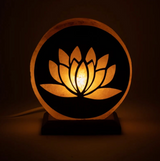 Lámpara de Sal de Flor de Loto - 5000 gr - LED