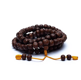 Mala de Rudraksha 108 granos pulidos