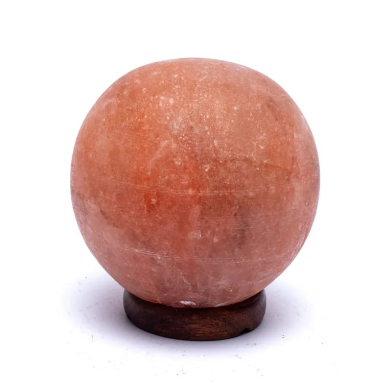 Lámpara de Sal Esfera Naranja - 4000 gr - LED