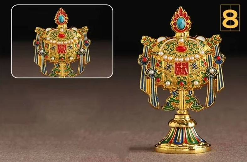 8 Símbolos Sagrados Auspiciosos Tibetanos