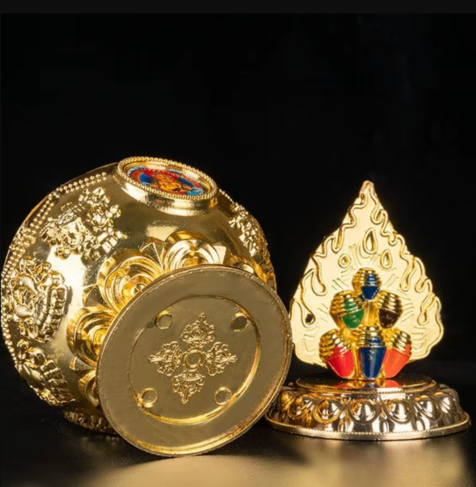 Caja Mani – Recipiente Sagrado para Oraciones y Mantras