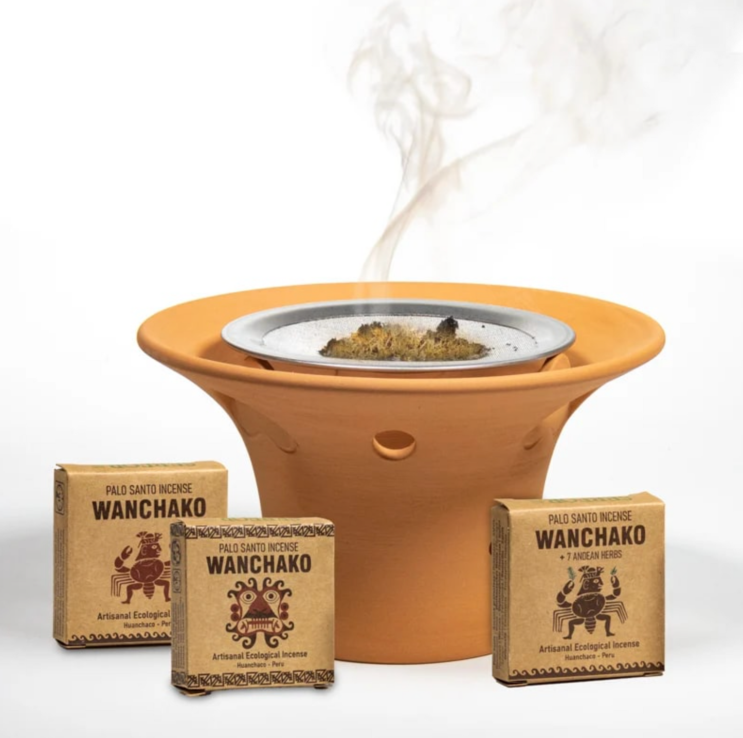 Incens Palo Santo Wanchako - Pack de 4 cajas
