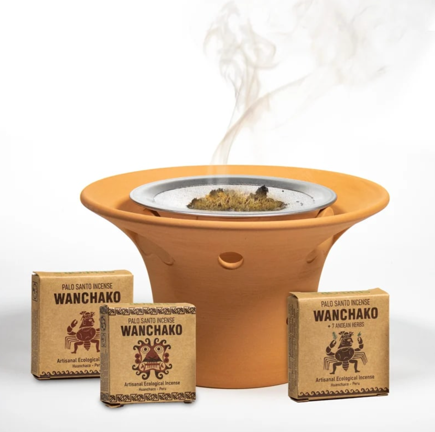 Incens Palo Santo Wanchako - Pack de 4 cajas