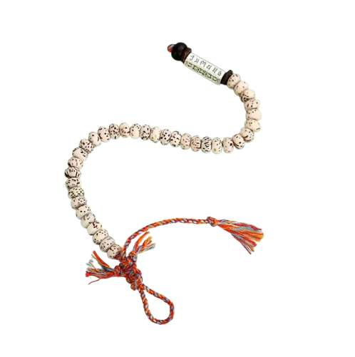 Pulsera Mantra con Perlas de Bodhi – Despertar y Protección Espiritual