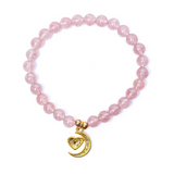 Pulsera de Cuarzo Fresa – Amor, dulzura y calma