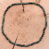 Collier Forêt Intérieure – Agate Mousse - univers tibet
