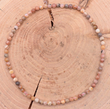 Collier Lueur Lunaire – Pierre de Lune - univers tibet