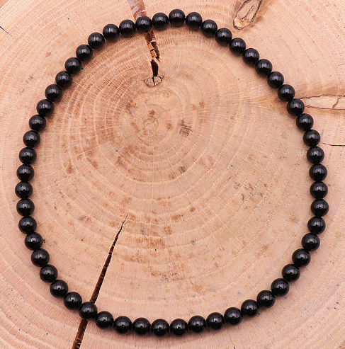 Collier Ancrage Protecteur – Tourmaline Noire - univers tibet
