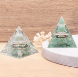 Tournillo de Orgón Turmalina Negra y Cristal de Roca – Flor de Vida y Protección Energética