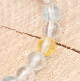Pulsera Néréia en Aguamarina Natural Calidad AA