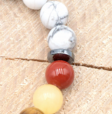 Pulsera 7 Chakras Howlite