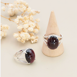 Anillo Vela de Claridad Aguamarina y Plata 925 – Calma y Expresión