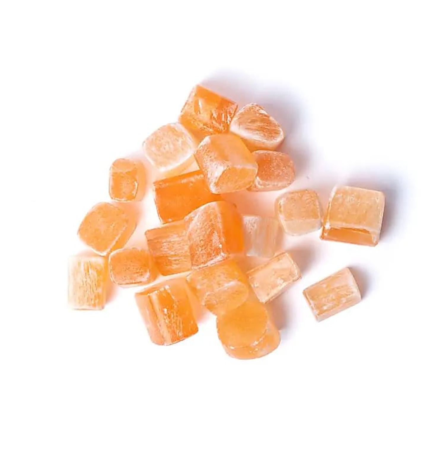 Selenita naranja - 300 Gr