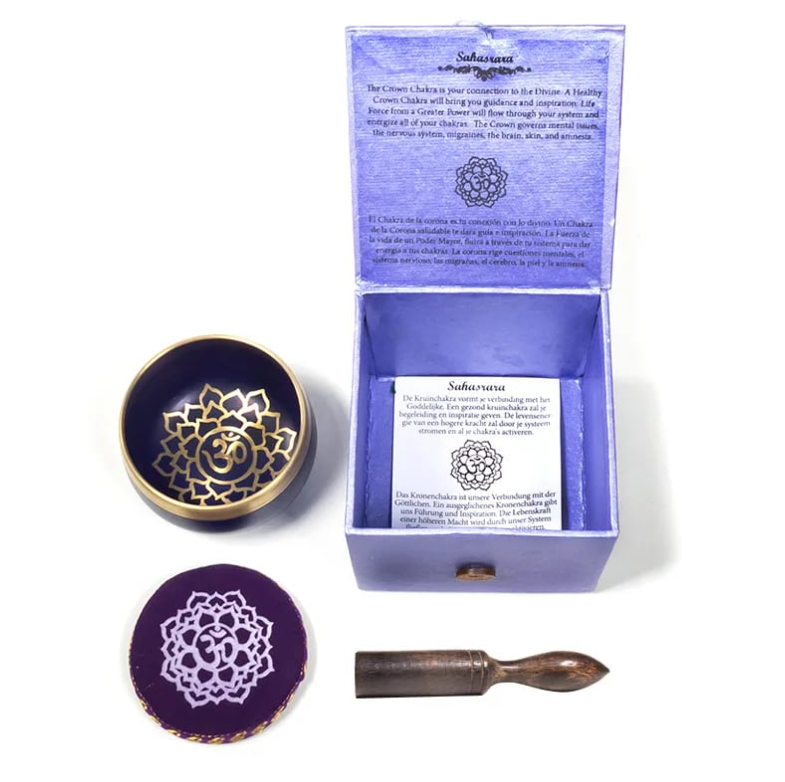 Bol Tibetano para el Chakra Corona