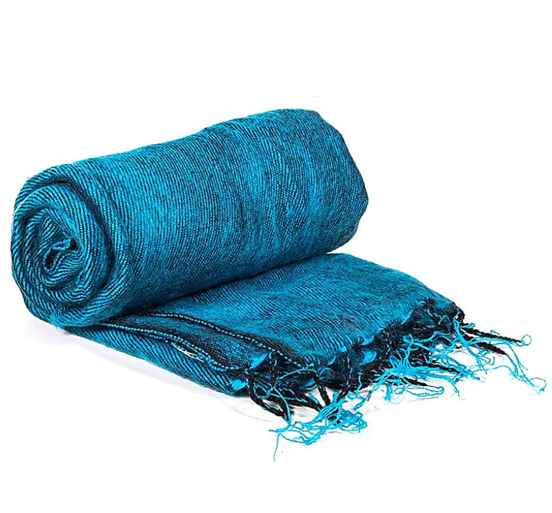 Manto de Meditación Azul Agua