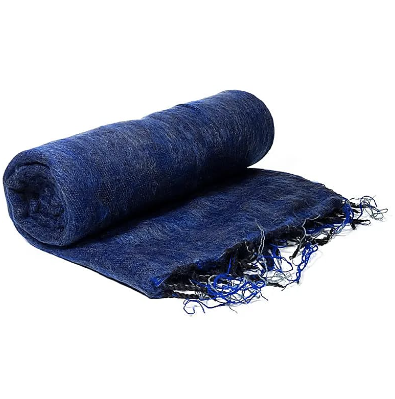 Cárdigan tibetano de meditación azul oscuro - Mundo Tibet