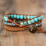Pulsera Wrap - Turquesa