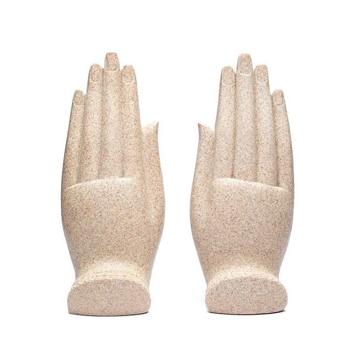 Estatuilla Namasté Mudra Manos con Buda