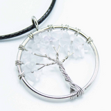 Colgante Árbol de la Vida Cristal de Roca