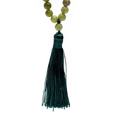 Mala de 108 Perlas de Jade Verde