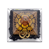 Orgonite Chakra Tourmaline Noire - Om