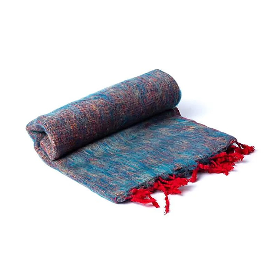 Cárdigan tibetano de meditación multicolor - Mundo Tibet