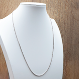 Chaîne Aura Majesté – Maille Palmier en Argent 925 (55cm) - univers tibet