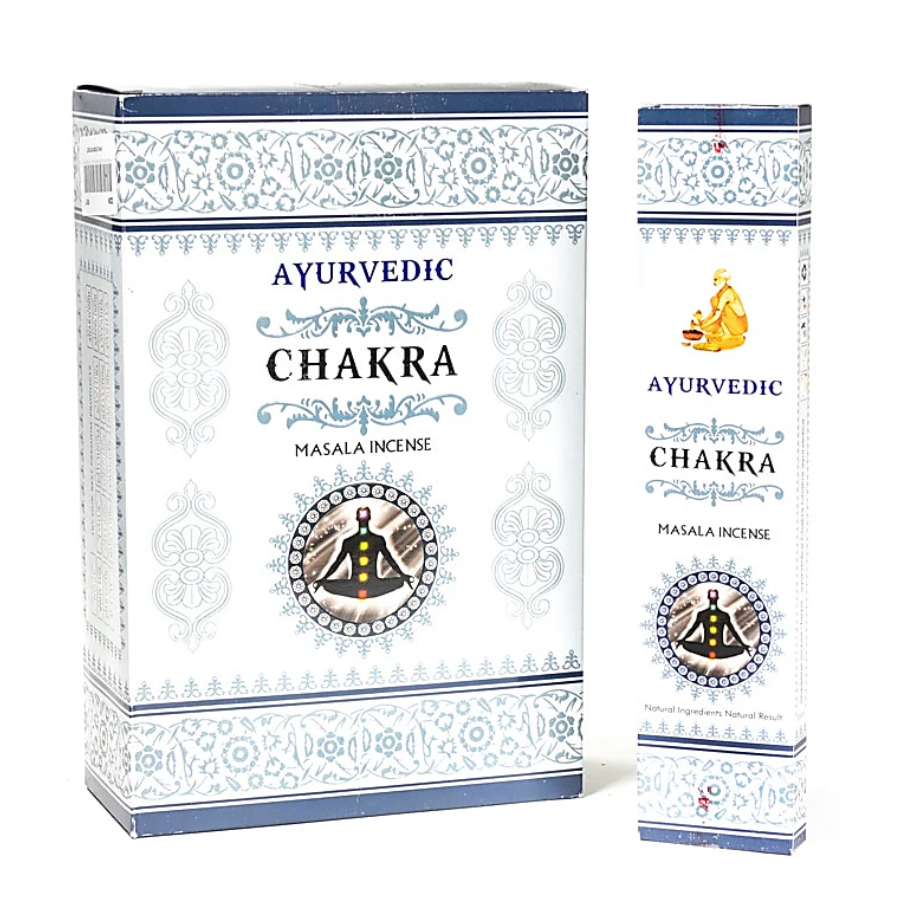 Mezcla de incienso ayurvédico premium – Chakra - Mundo Tibet