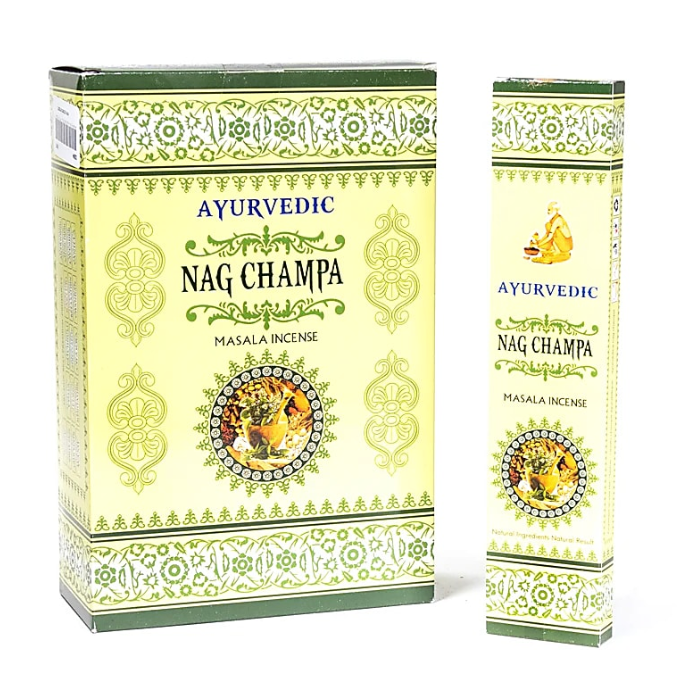 Incenso Ayurvédico Premium Masala – Nag Champa - Mundo Tibet