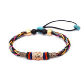 pulsera tibetana de mala de 8 hilos - Mundo Tibet