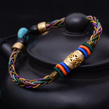 Pulsera tibetana de 8 hilos - Mundo Tibet