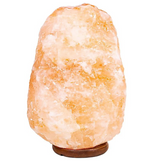 Lámpara de cristal de sal rosa grande - Mundo Tibet