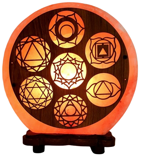 Vaso de sal de 7 chakras, 5 kg - Mundo Tibet