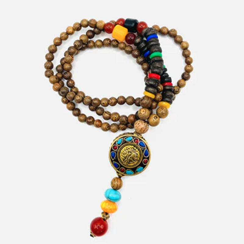 MALA-TIBETANO-LEÓN-DE-NEBLA- Mundo Tibet