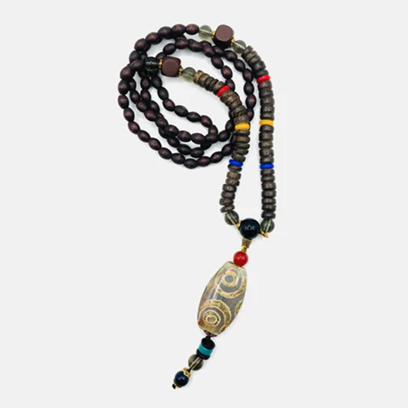 MALA-TIBETANO-OJO AZUL - Mundo Tibet