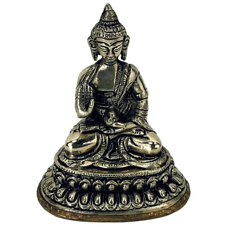 Mini estatua de Buda Amogasiddhi - Mundo Tibet