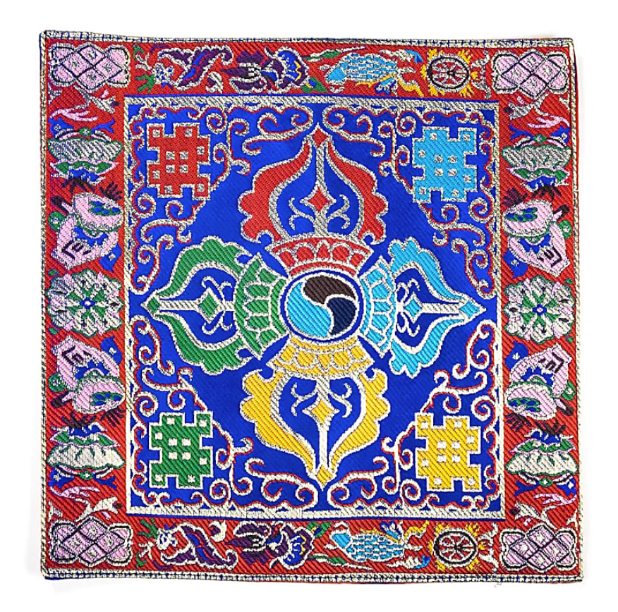 Manta Tibetana Doble Dorje - Mundo Tibet