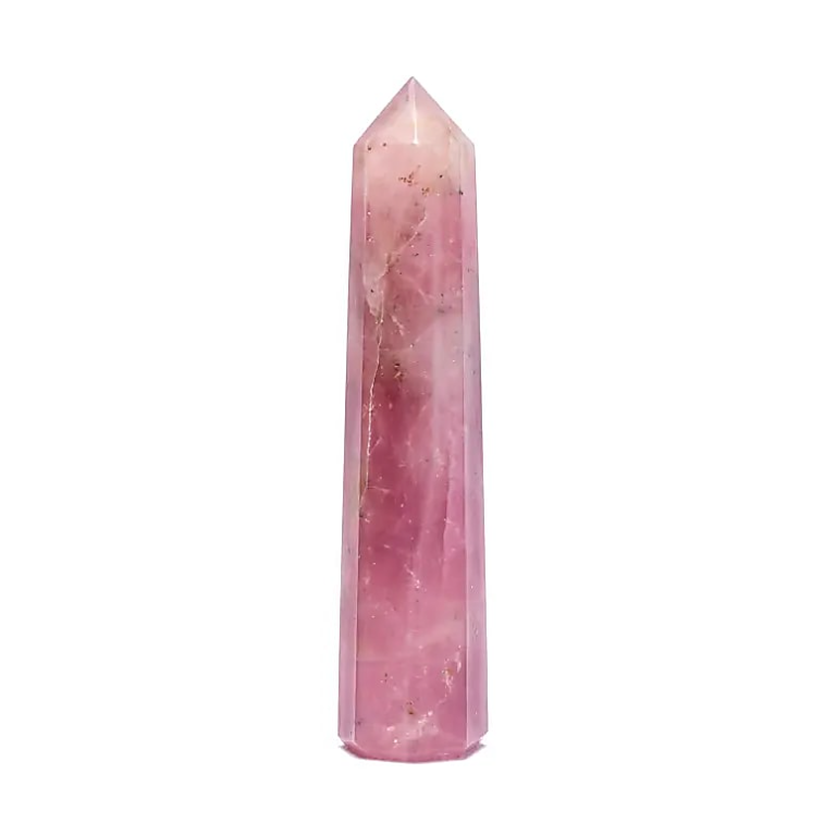 Obelisco de cuarzo rosa - Mundo Tibet