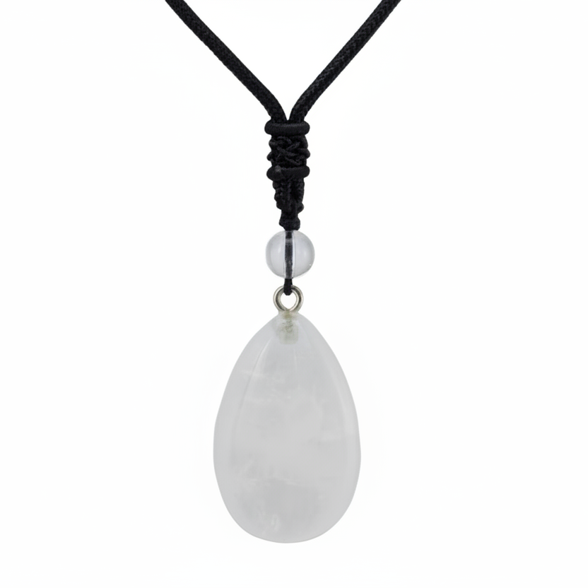 Colgante de Cristal de Roca - Mundo Tibet