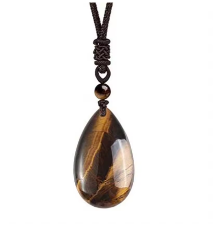 Colgante Gota Ojo de Tigre - Mundo Tibet
