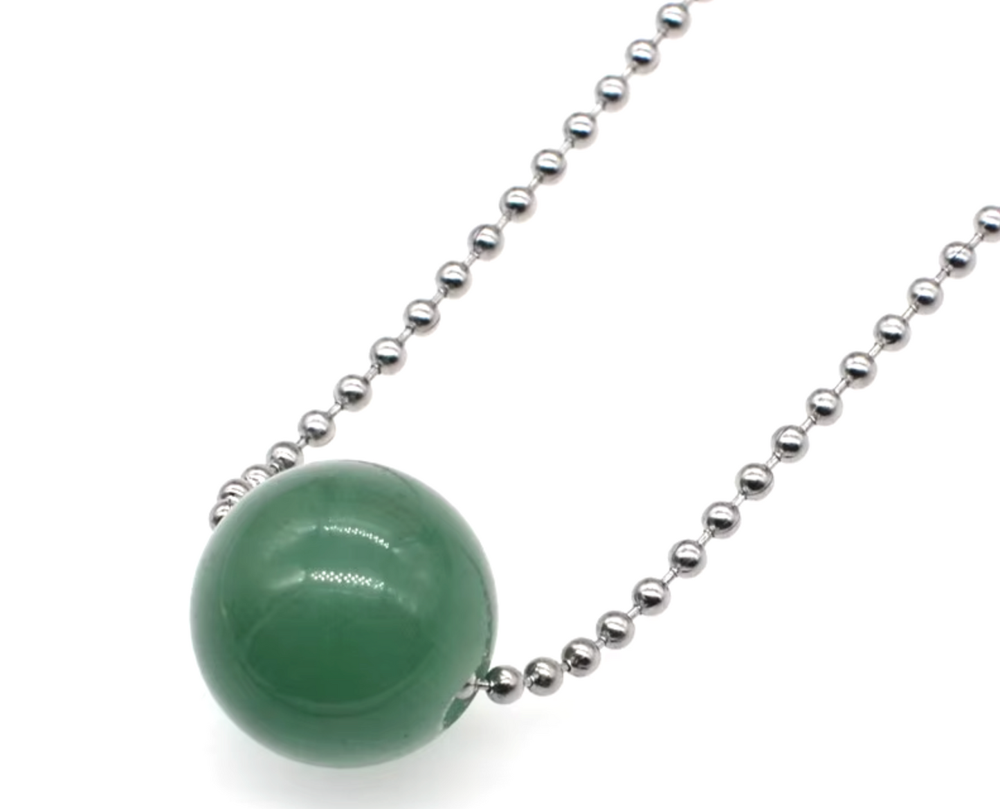 Colgante de Esfera de Aventurina - Mundo Tibet