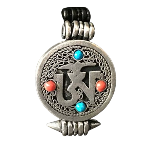 Colgante Tibetana Caja de Oraciones - Mundo Tibet
