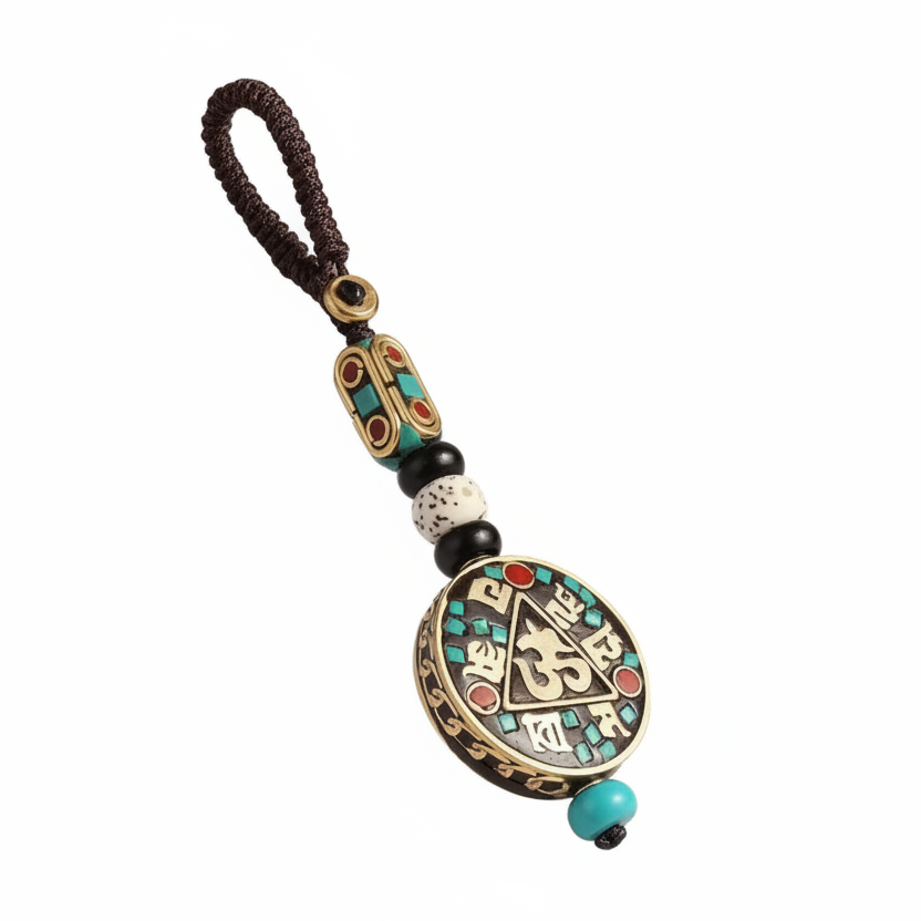 Porte-Clés Om Mantra Sacré - univers tibet