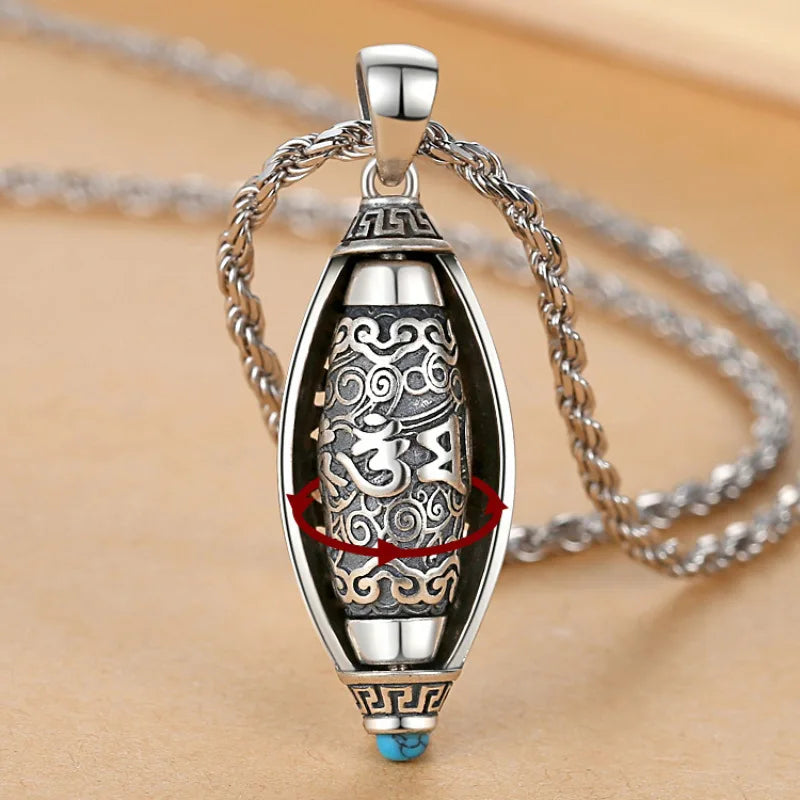 Colgante Rueda de Oraciones Mantra