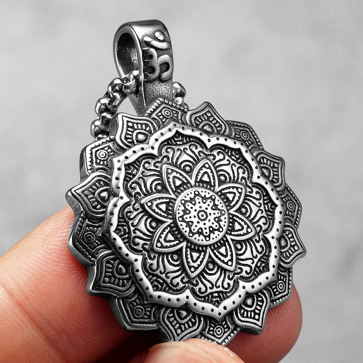 Colgante Mandala Flor de Loto