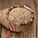 Pulsera Mantra - Ojo de Tigre