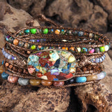 Pulsera de tejido natural de carbón - Mundo Tibet