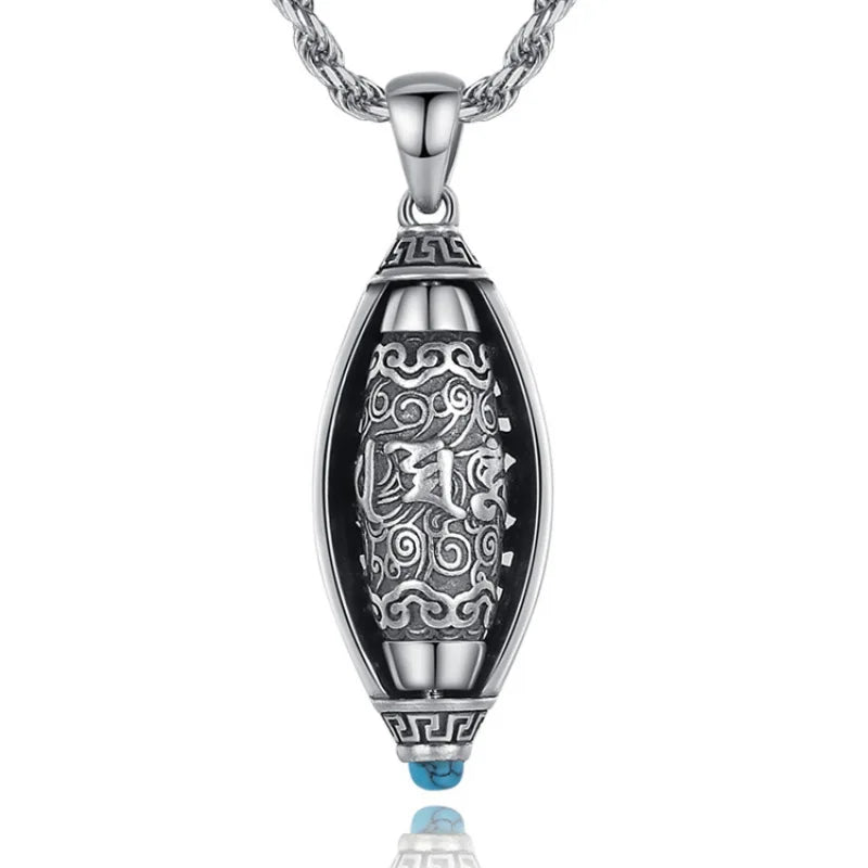Colgante Rueda de Oración Mantra - Mundo Tibet